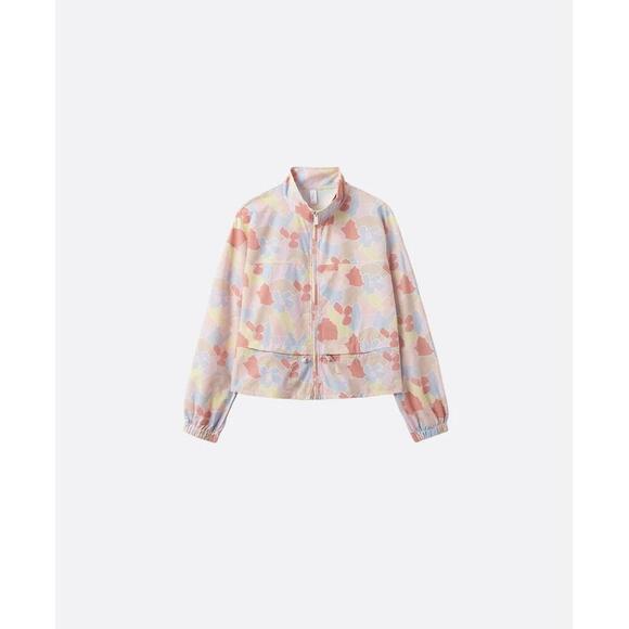 Travis Mathew NWT Size S Women's Weekend LIGHTWEIGHT Floral Zip Golf Pullover - Picture 5 of 6